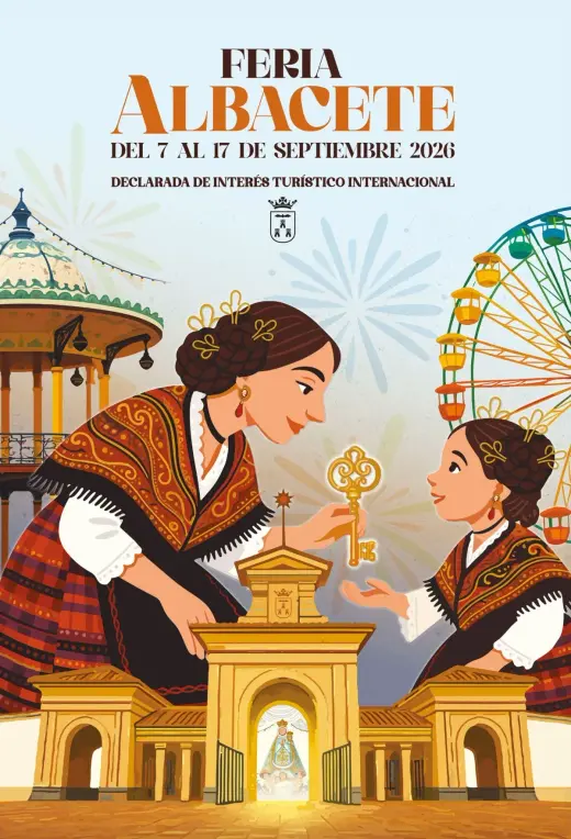 Portada del programa de la Feria de Albacete 2026, del 7 al 17 de septiembre