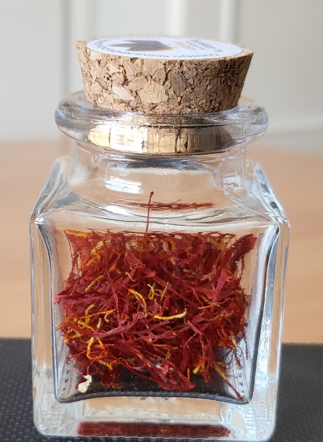 Azafrán de La Mancha, producto con DOP vinculado a la gastronomía manchega