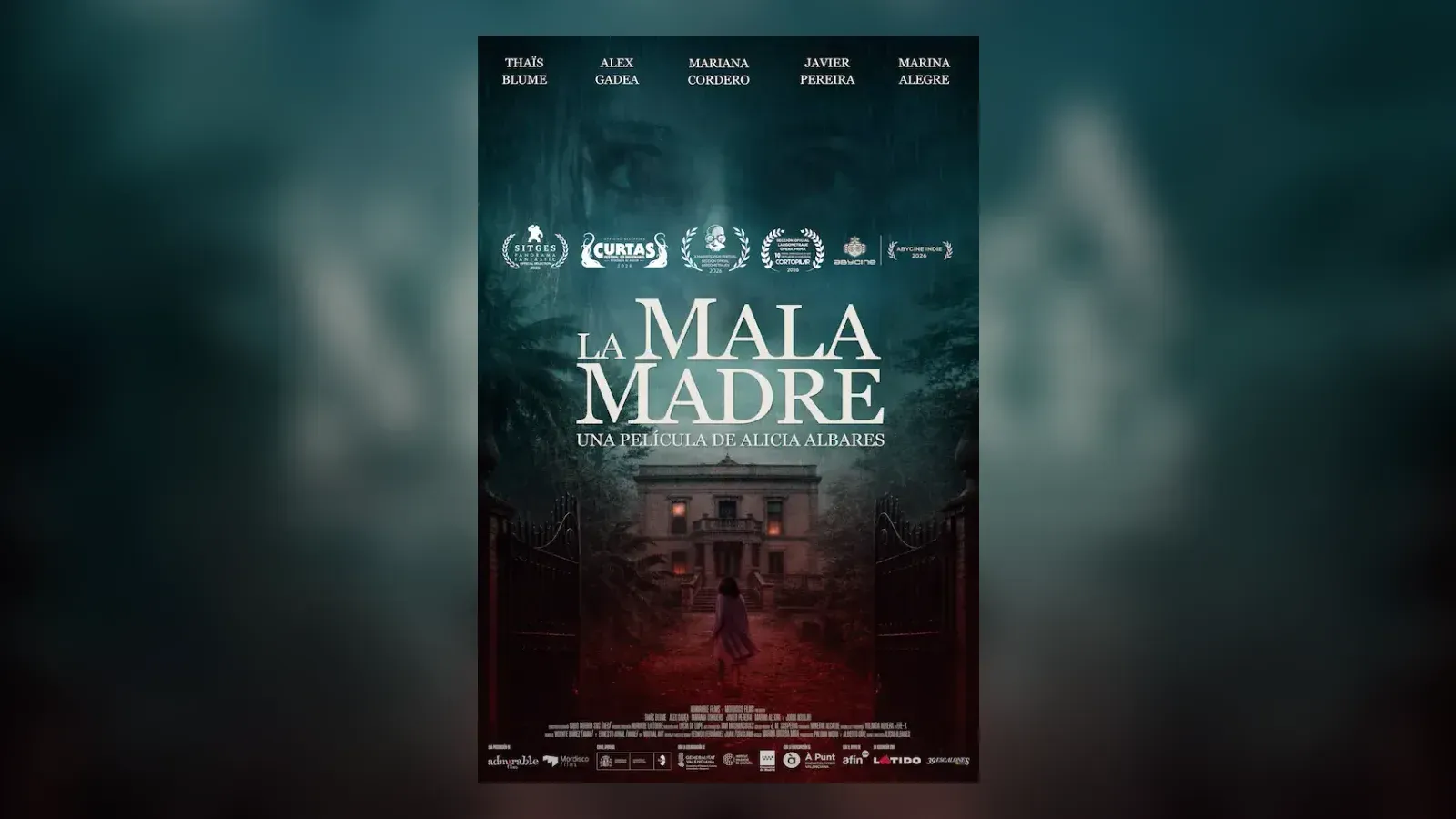 Cartel oficial de «La mala madre», película de la sección Abycine Indie de Abycine 2026, el festival de cine de Albacete