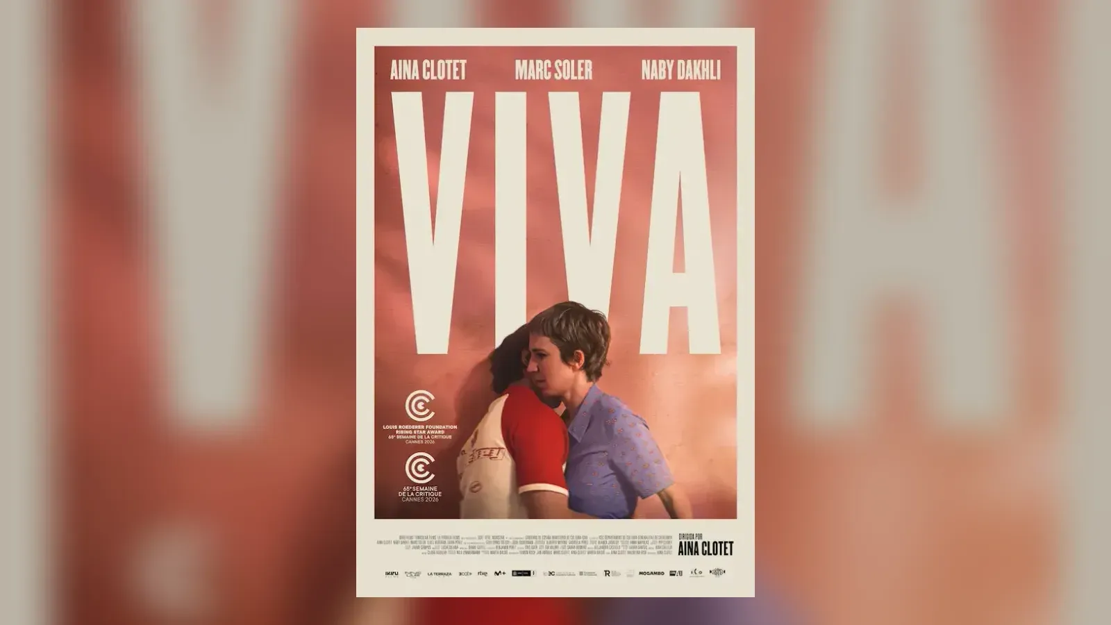 Cartel oficial de «Viva», película de la sección Talentos Lanza de Abycine 2026, el festival de cine de Albacete