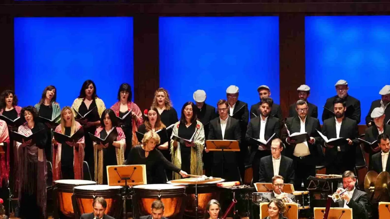 Cartel del concierto ¡Viva la Zarzuela! con la Orquesta y el Coro de la Comunidad de Madrid en el Teatro Circo de Albacete